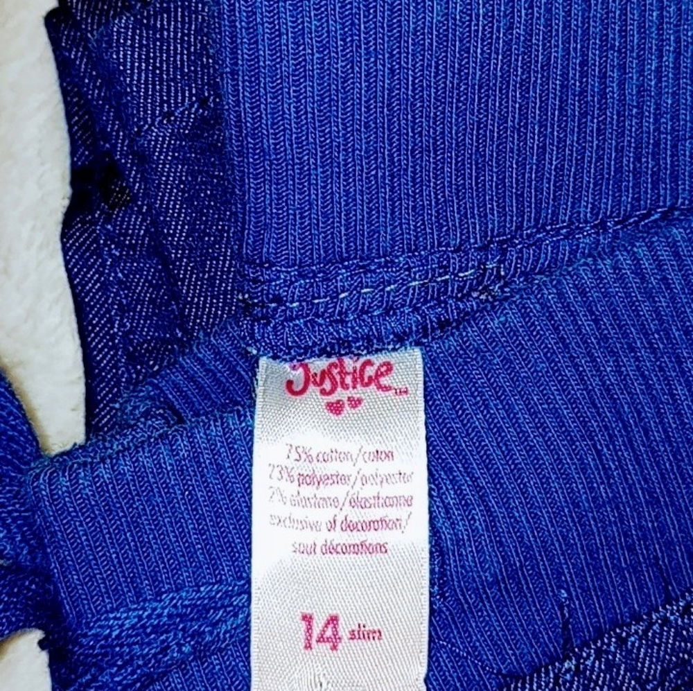 Children's Size 14 Justice Jeans